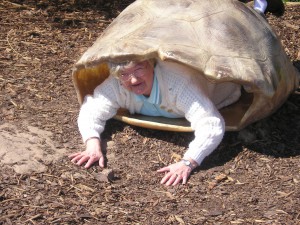 Grandma at the zoo